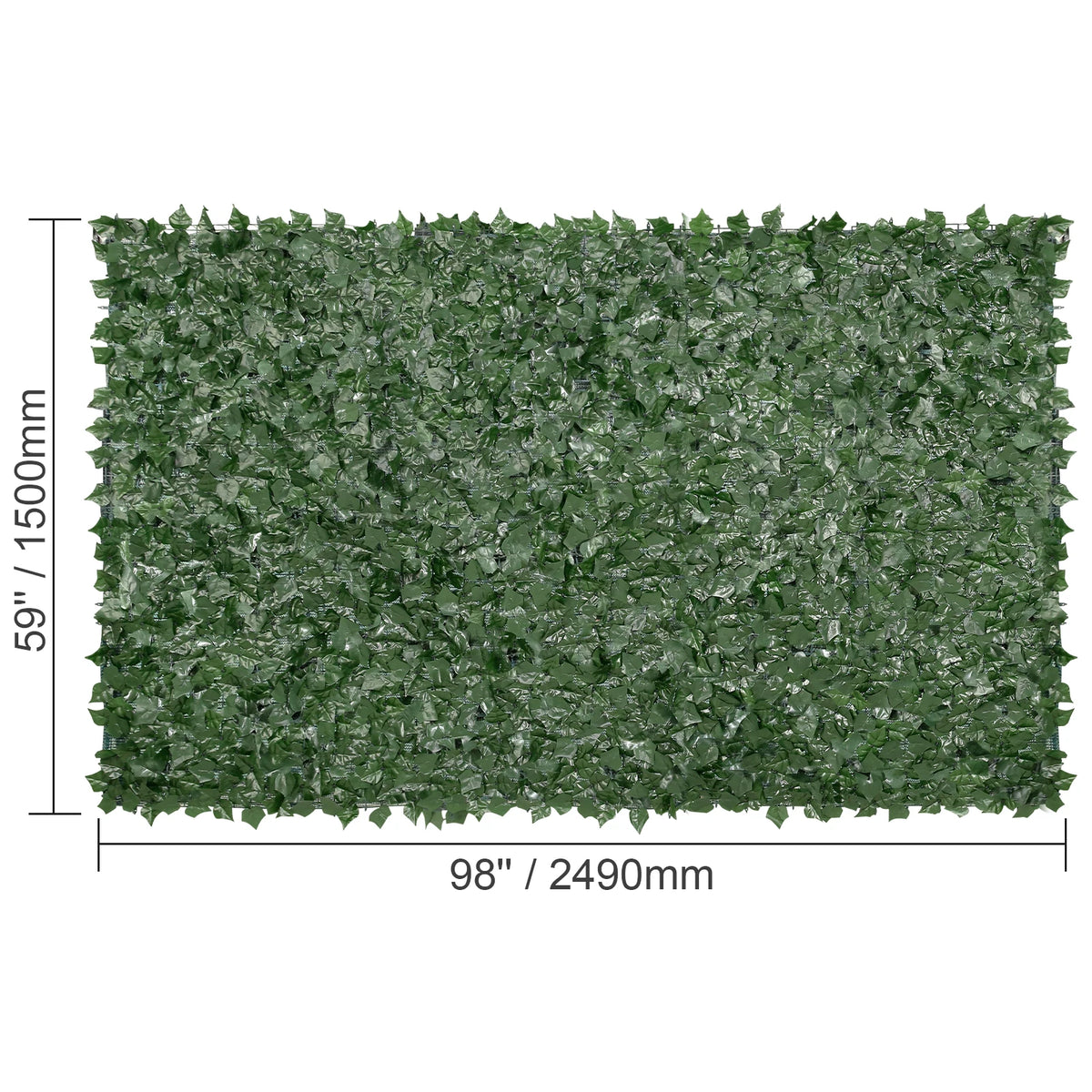 Artificial Ivy Privacy Fence Screen | Faux Hedge Wall Panel Artificial Hedge Screen Vue 59x98 in Backcloth Australia