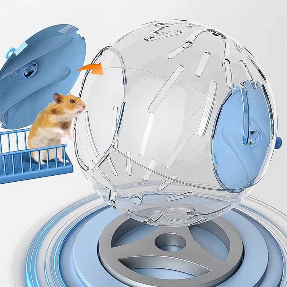 Extra Large Hamster Running Ball Transparent Ball Funny Small Pet Toy Car Durable Sports Design Hamster Exercise Wheel Vue