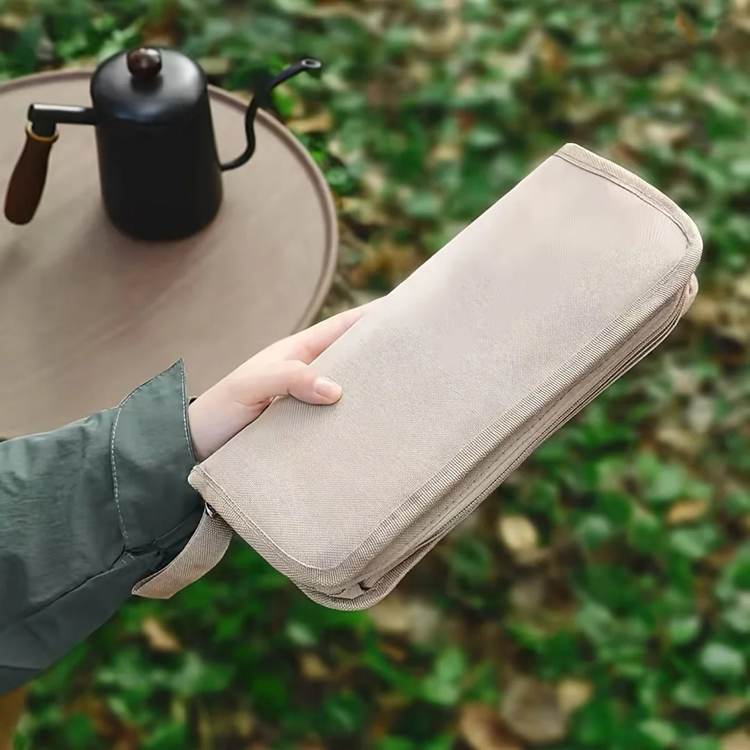 Portable Folding Stool Outdoor Camping Fishing Small Adjustable Zipper
