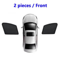 For Skoda Karoq NU7 2017~2026 Car Mesh Sunshade Magnetic Window Visor Sunscreen Window Privacy Curtains Cover Auto Accessories Vue 2pcs Front
