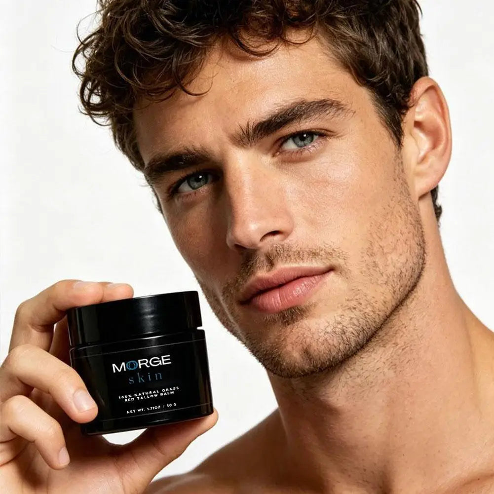 50g Original Forge Wrinkle Fine Lines Defense Tallow Balm Men's Morge Skin Brand 100% Natural Grass Fed Tallow Blam Moisturizer Vue