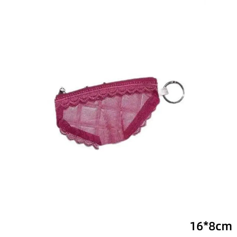 Unique Lace Mesh Briefs Shape Cosmetic Bag Portable Zipper Makeup Bag For Cosmetics Beauty Tools Toiletry Bag Storage Pouch Vue A4