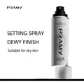 PRAMY Setting Spray FINISH,Fine Mist Texture,Refreshing&Non-Sticky,Long-Lasting Makeup Lock,Hydrating&Soothing,Gentle Formula Vue DEWY FINISH