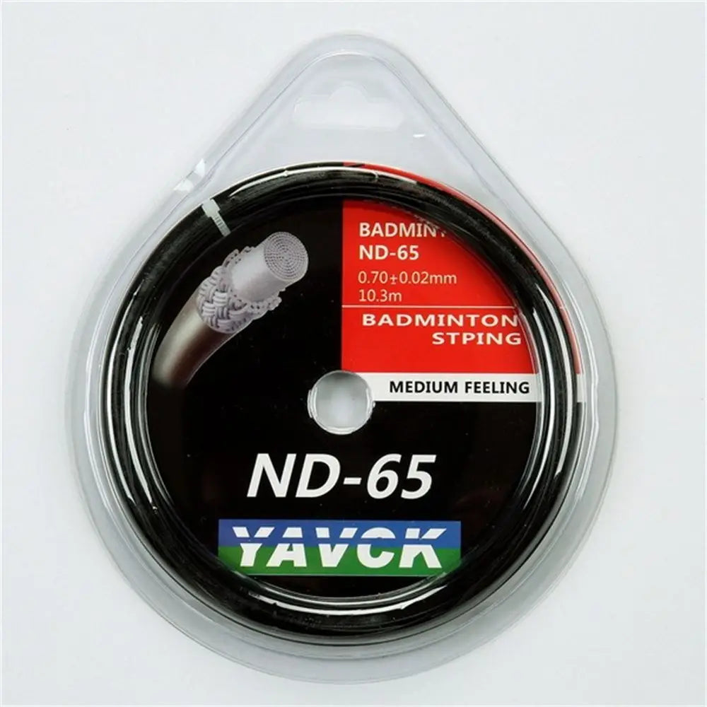 Sport Equipment 0.7 mm Badminton Training Carbon Nanofiber Badminton String Badminton Net Badminton String Line Shuttlecock Net Vue black