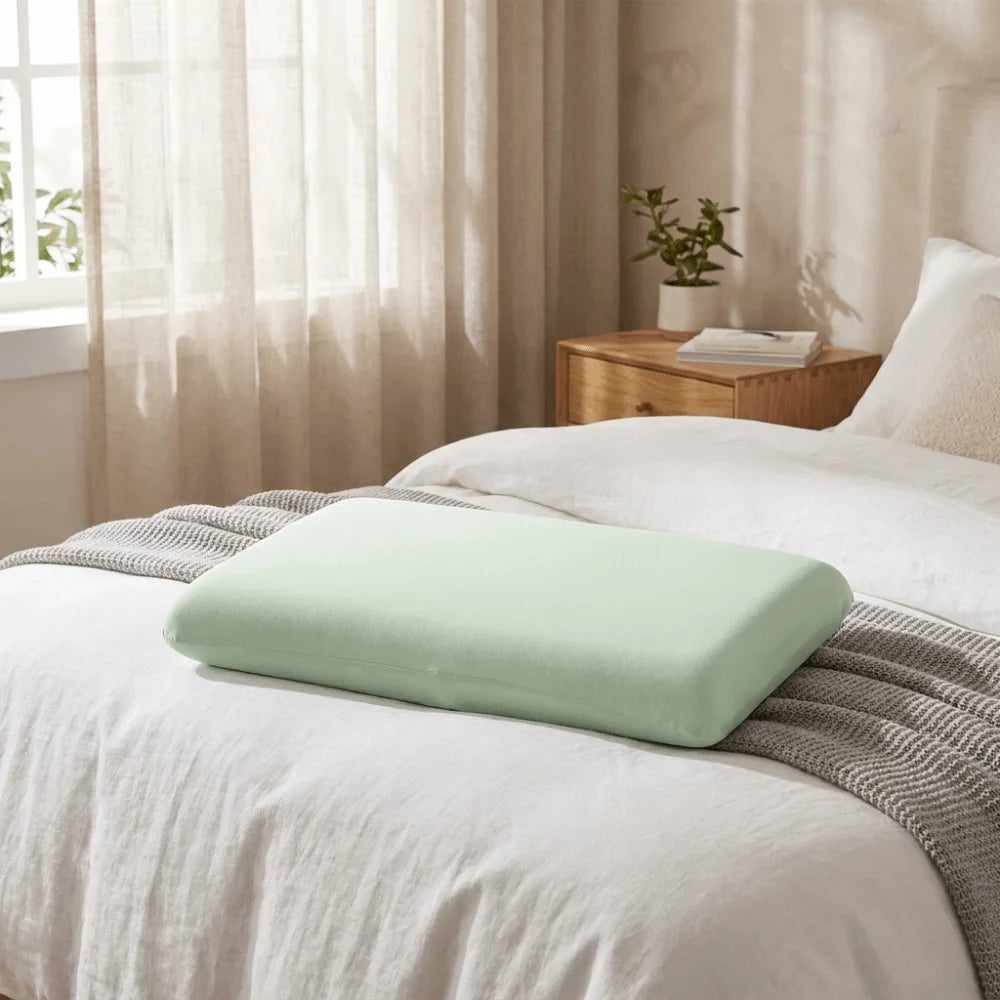 Solid Color Cooling Pillowcase High Elasticity Breathable Ice Silk Pillowcase Skin Friendly Stain-resistant Pillowslip Summer Vue