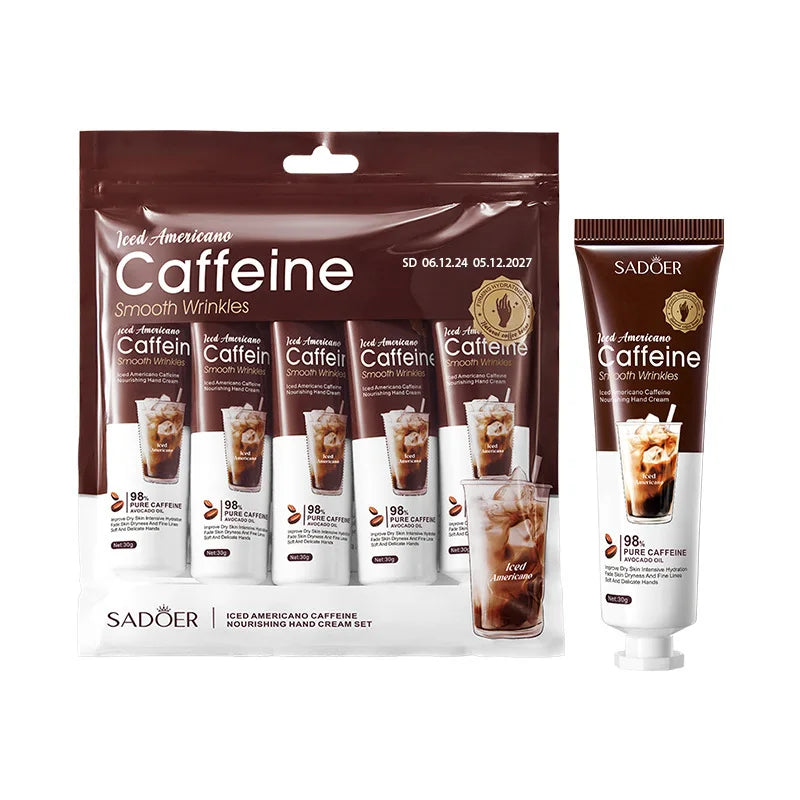 Iced Americano Coffee Hand Cream Set Deeply Moisturizes and Protects Hands in Autumn and Winter Vue
