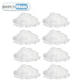 100-800PCS Plastic Plant Clips Support Connects Reusable Protection Grafting Fixing Tool Gardening Supplies for Vegetable Tomato Vue White-8Bags-800PCS