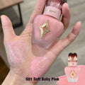 Haggard Emo Monster Liquid Blush,Blush & Contour,Multi-Functional,Lightweight & Skin-Fit,Sweet Girly Makeup,Luxury Makeup Vue S01 Soft Baby Pink