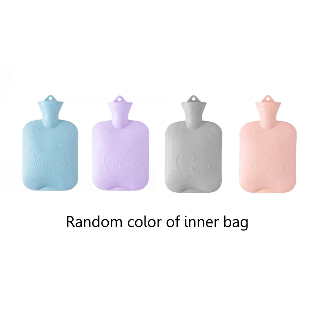 Hot Water Bag for Menstruation Hot Pack Pouch Microwave Heating Plush Cover Stomach Belt Warm Waist Cover Hot Water Bottle Bag Vue