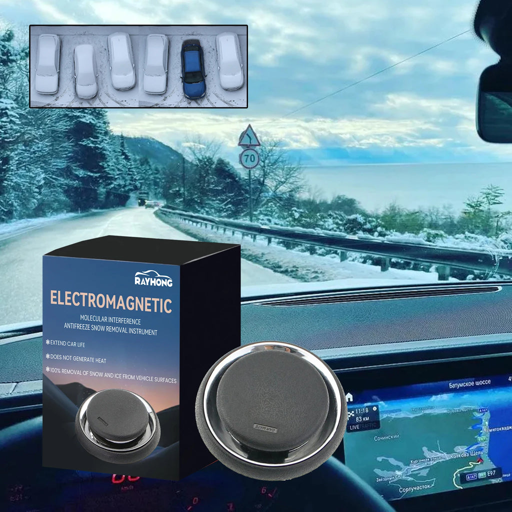 Car Snow & Ice Remover — Portable Automotive De-Icer for Snow, Ice, Frost & Fog Removal Vue