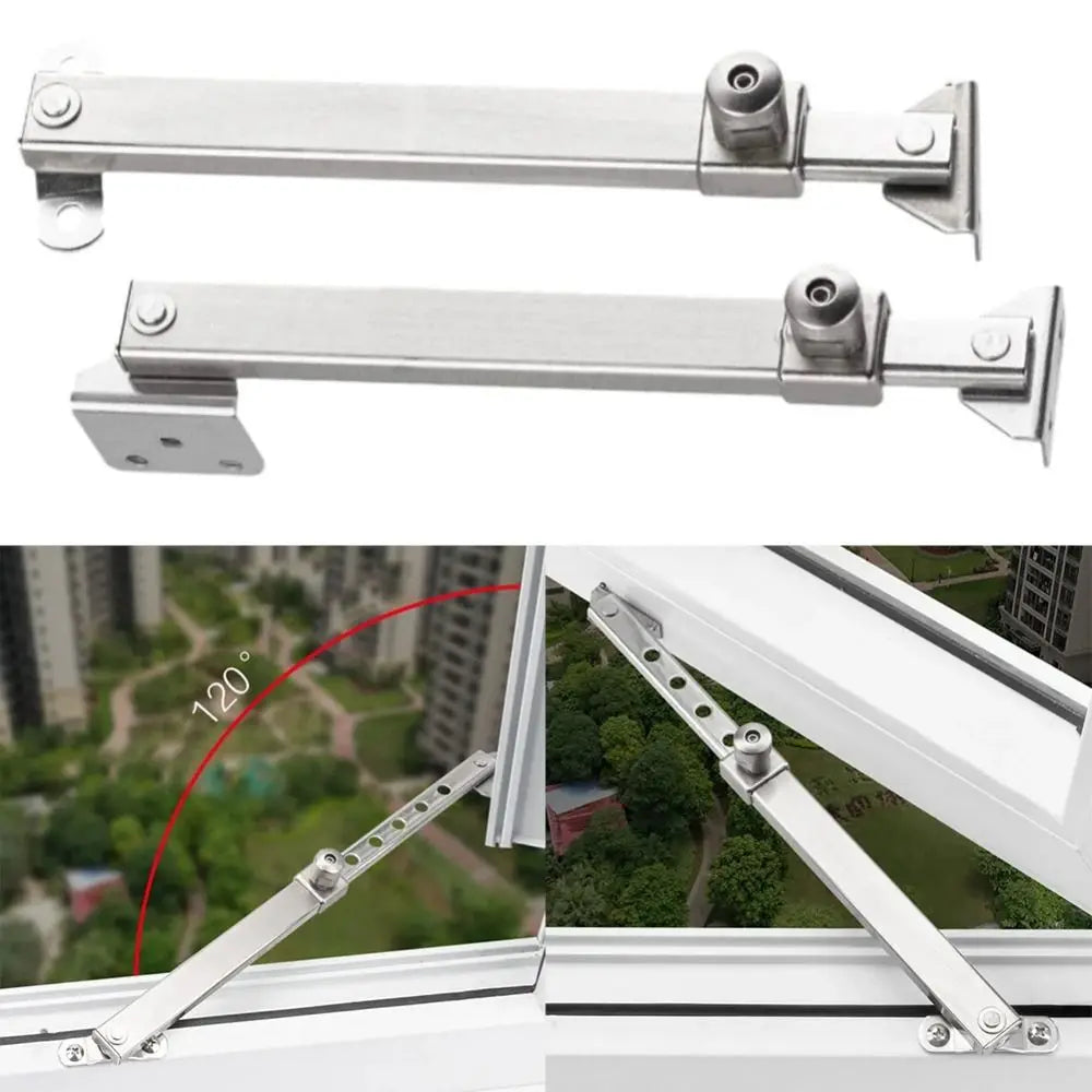 Angle Controller Wind Brace Stopper Window Fixed Telescopic Window Restrictor Sliding Stainless Steel Window Limiter Vue