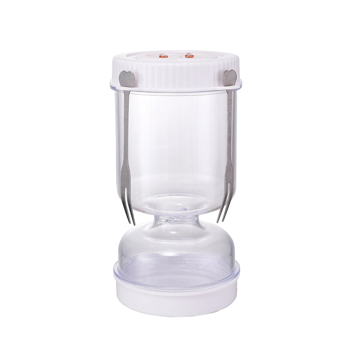 Pickles Jar with Lids Strainer Olives Hourglass Jug Food Storage Kimchi Container Jalapenos Fermentation Kitchen Separator Vue A