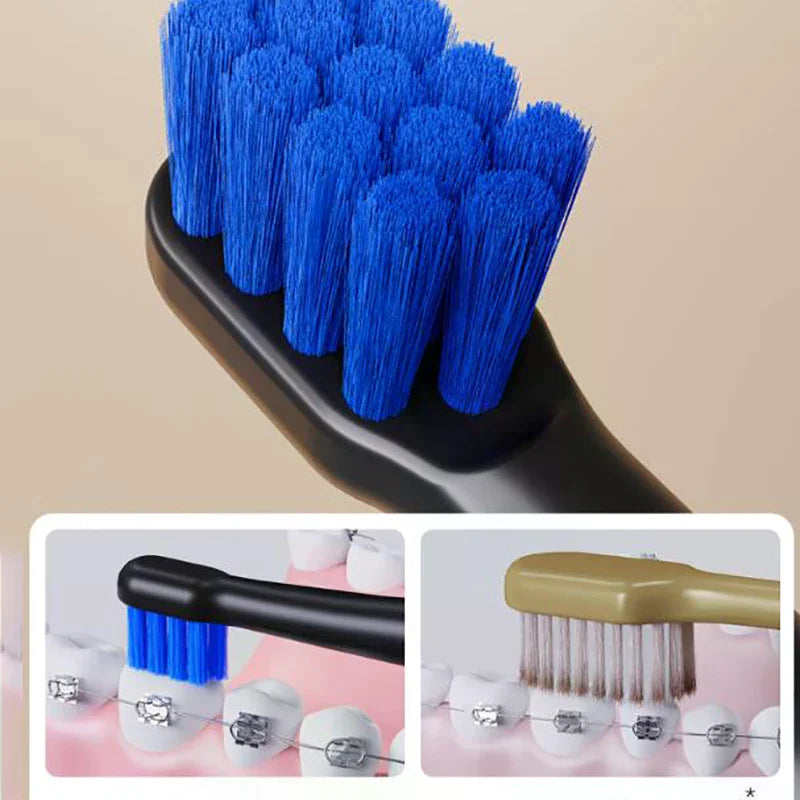 1 Pcs Toothbrush Small Head End Tuft Fine Brush Toothbrush Tiny Compact Interspace Brush Interdental Tooth Brush Oral Tooth Care Vue
