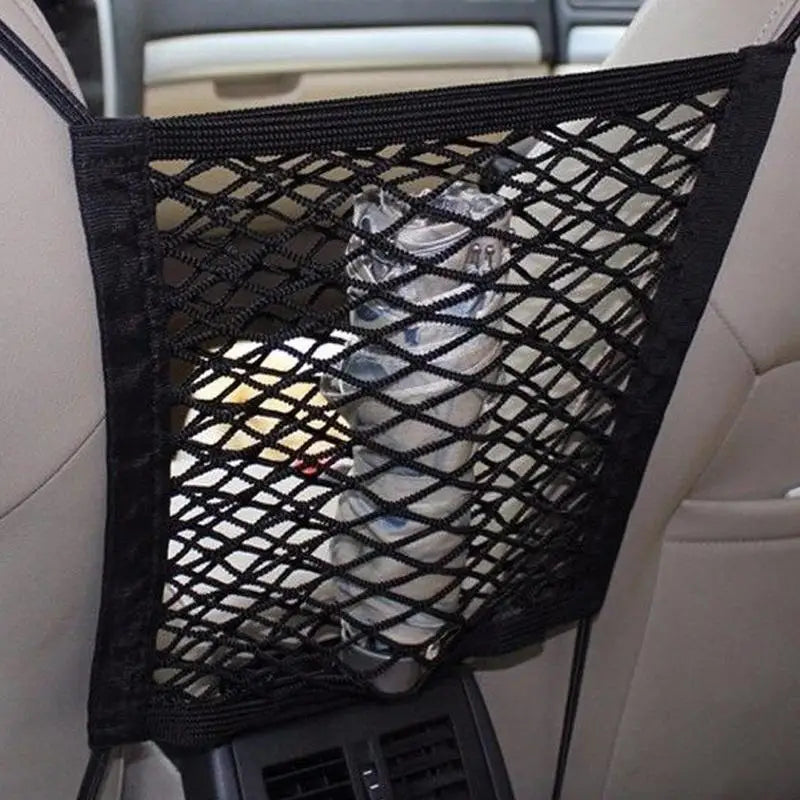 Motorcycle Cargo Net High Elastic Motorcycle Net for Helmet Storage 360 Degree Rotatable Cargo Net with 4 Hooks Luggage Net Vue