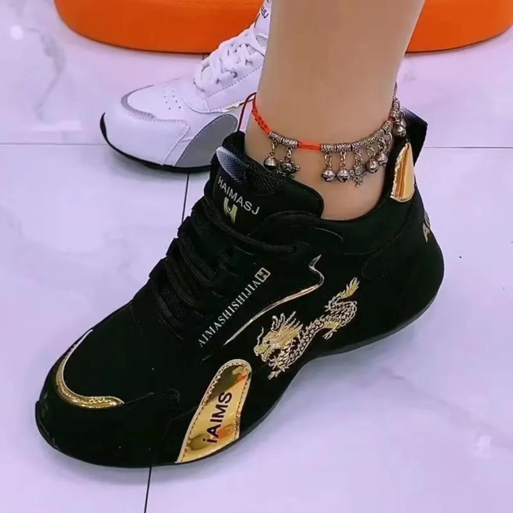 Women's Waterproof Platform Sneakers – Lightweight Non-Slip Platform Sneakers Vue