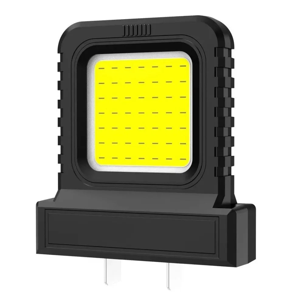 Tools Long Runtime LED Work Light 20-21V Luminous Cordless Work Lamp Li-ion Battery Compatible Power Tool Accessories Hiking Vue Black