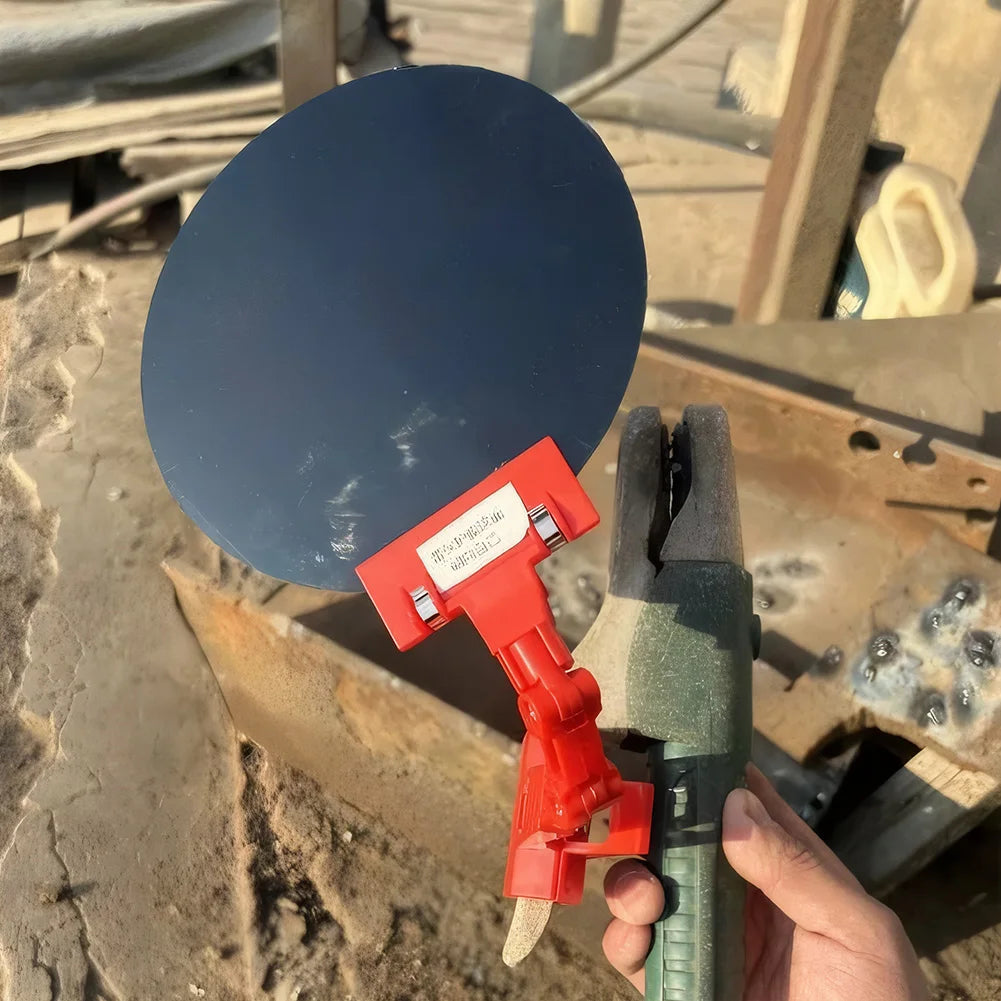 Clip-On Round Welding Shield | Adjustable Angle Blackout Cover Welding Shield Vue