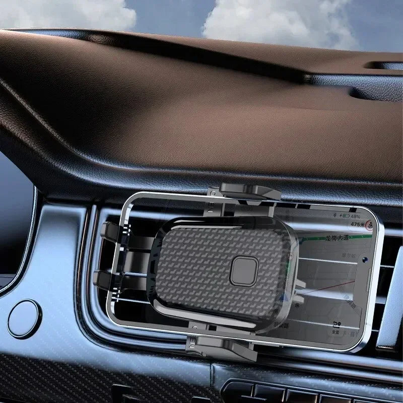 Universal Car Phone Holder Air Vent Clip Universal Mobile Phone GPS Stand Support In Car Mount Adjustable Auto Bracket Vue