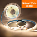 LED COB Diode Tape Light Strip USB Touch Sensor Dimmer Backlight 5V Ribbon DIY High Density Linear Lightings Lamp For Home Decor Vue Natural White 3m