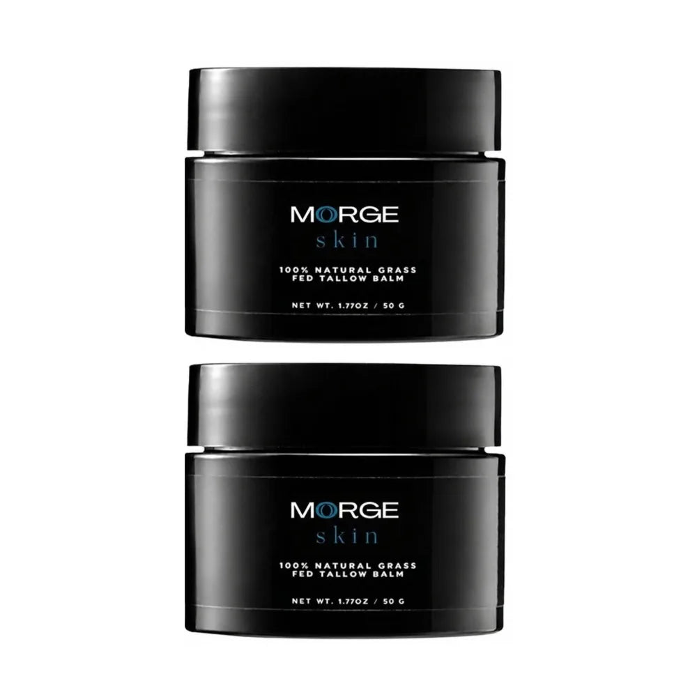 50g Original Forge Wrinkle Fine Lines Defense Tallow Balm Men's Morge Skin Brand 100% Natural Grass Fed Tallow Blam Moisturizer Vue 2pcs