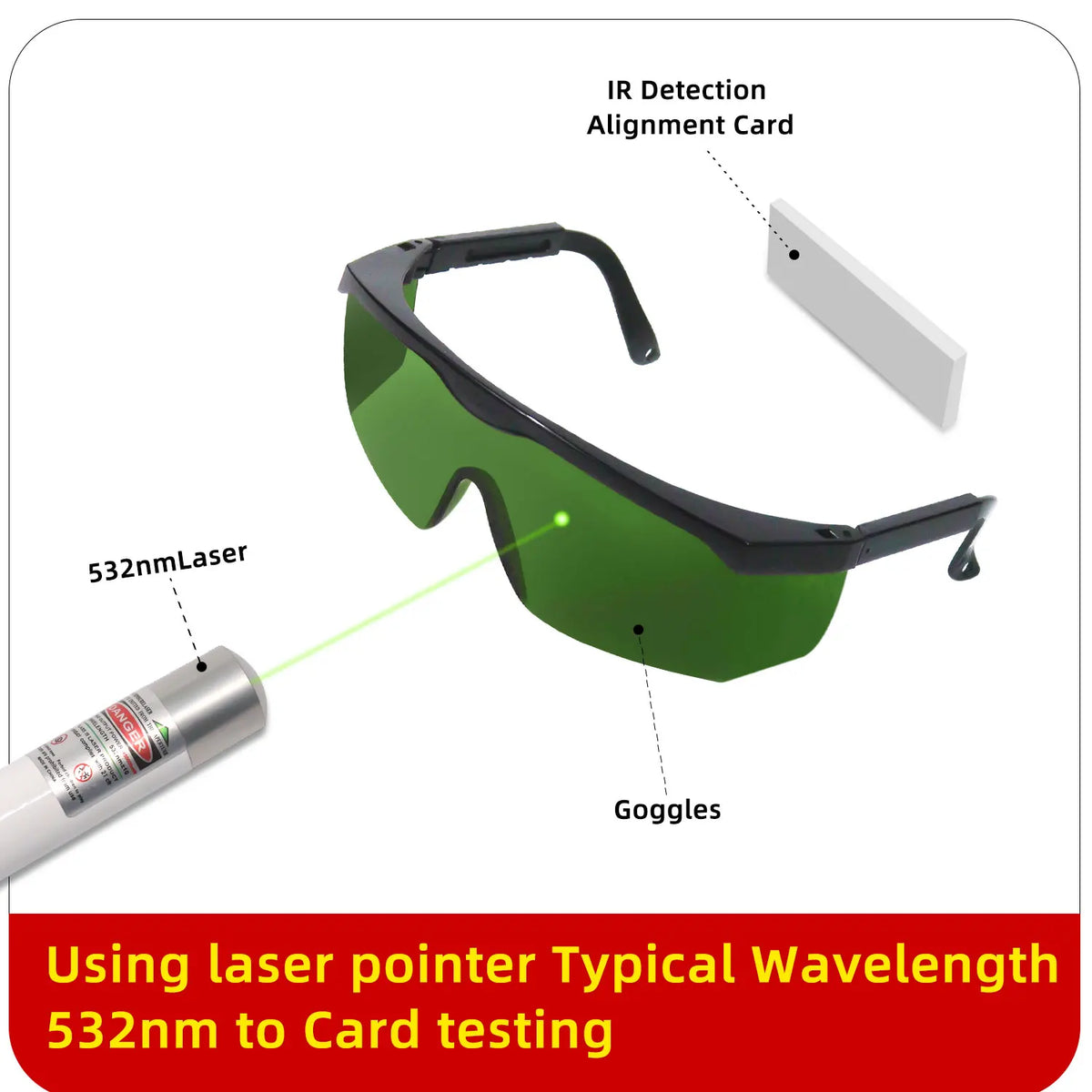 Laser Safety Glasses Goggles IPL 1064nm Infrared 355nm UV Protective Glasses Shield Protection Eyewear for Laser Machine Work Vue