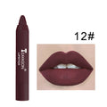 Dragan RANEE 12 colors matte velvet long lasting color lip gloss waterproof non-smudge non-sticky swirl lipstick pencil Vue 20218-12
