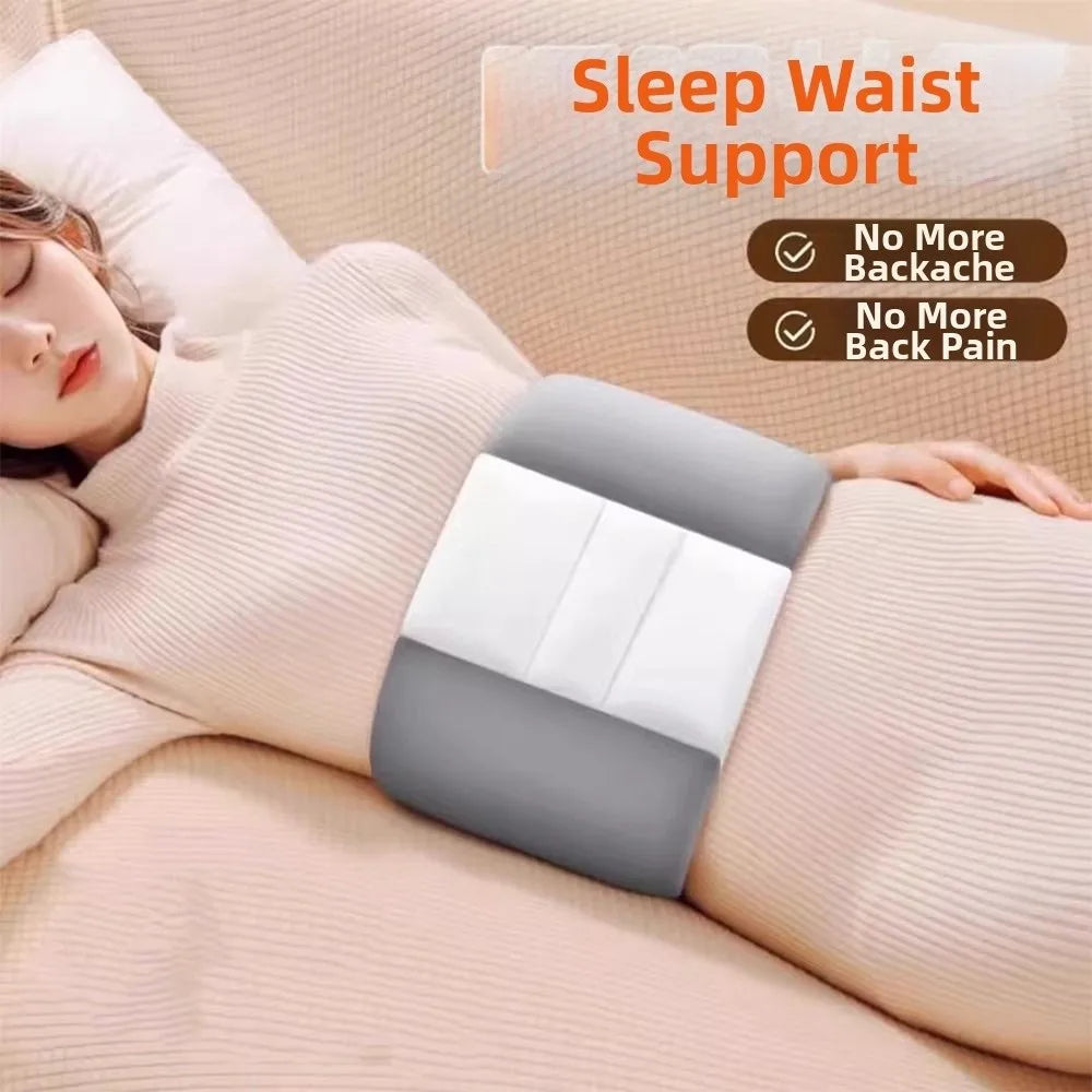 Comfortable Lumbar Support Pillow Adjustable Wrap Around Intervertebral Disc Support Waist Support Pillow Waist Protection Vue