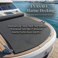 EVA Boat Flooring Mat 240x115cm Non-Slip Self-Adhesive Marine Deck Marine Decking Mat Vue United States
