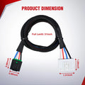 Nilight Brake Controller Wiring Harness Adapter for Select GMC Sierra Yukon Chevy Silverado Suburban Avalanche Tahoe Escalade EXT Vue D United States