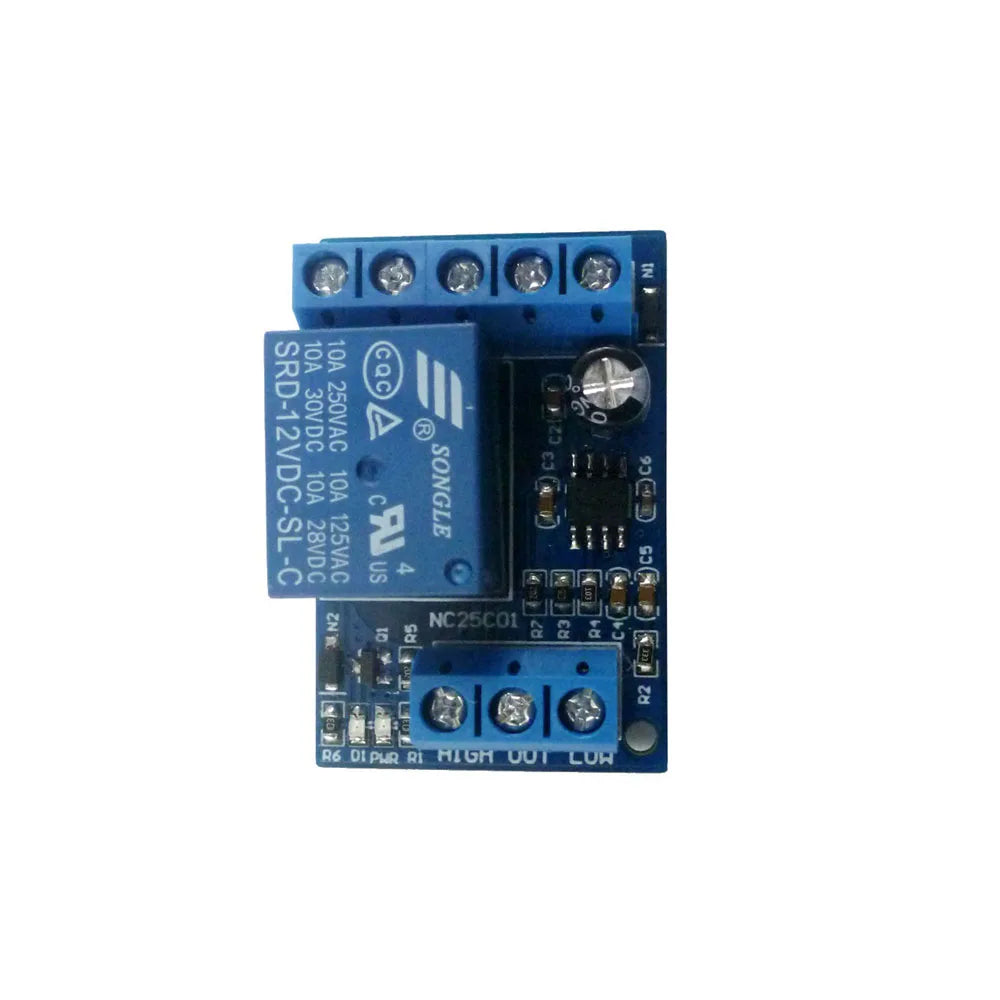DC 12V 2 in 1 Pump Pour Water Automatic Controller Switch Liquid Level Sensor Switch Relay Module for Motor Fish Tank Irrigation Vue Default Title