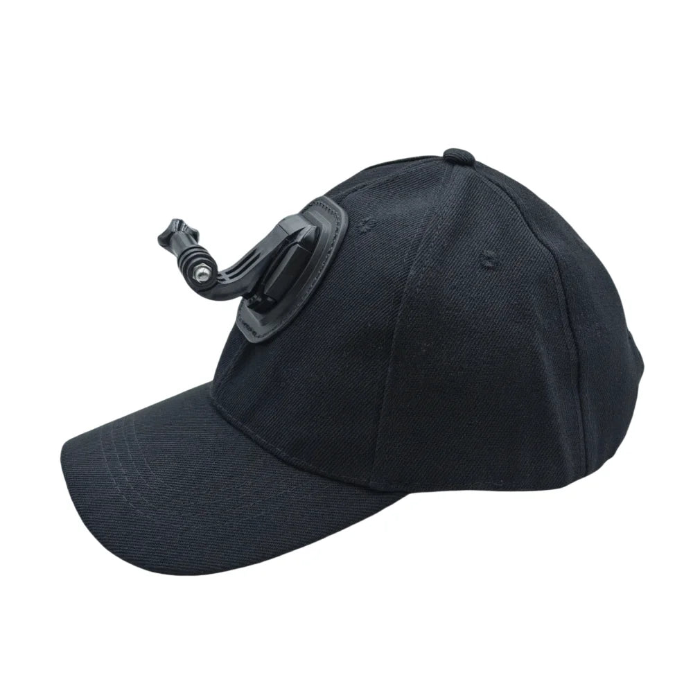 Sun Hat Cap for Gopro Hero 13 12 11 10 9 8 7 Insta360 X5 X4 X3 X2 Eken DJI OSMO Action 5 4 Pro Camera Accessories Black Vue