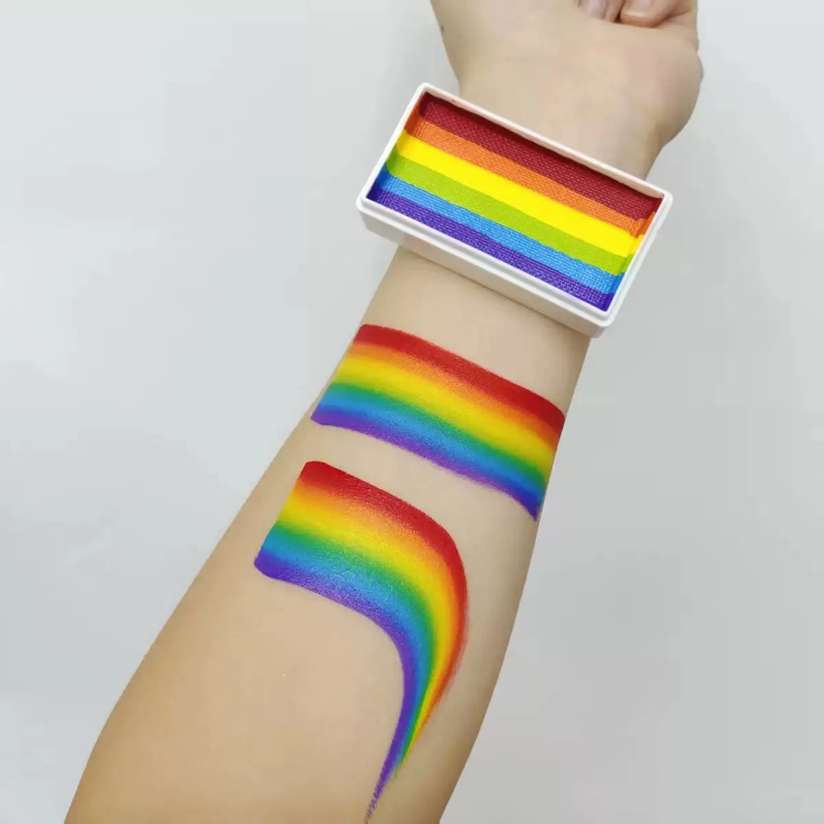 New Products Rainbow Split Cakes 30g Body Art Face Painting Water-based Holiday Adults Kids Cosplay Fancy Dress Costumes Stage Vue NL30-008