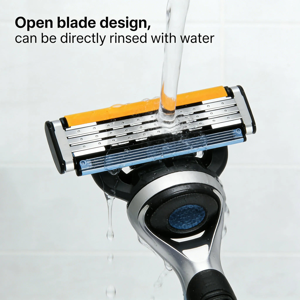 Gillette Vector 3 Men's Razor with Lubrastrip 3-layers floating Blades Smooth Shaving Manual Shaver for Man Face Beard Cutting Vue