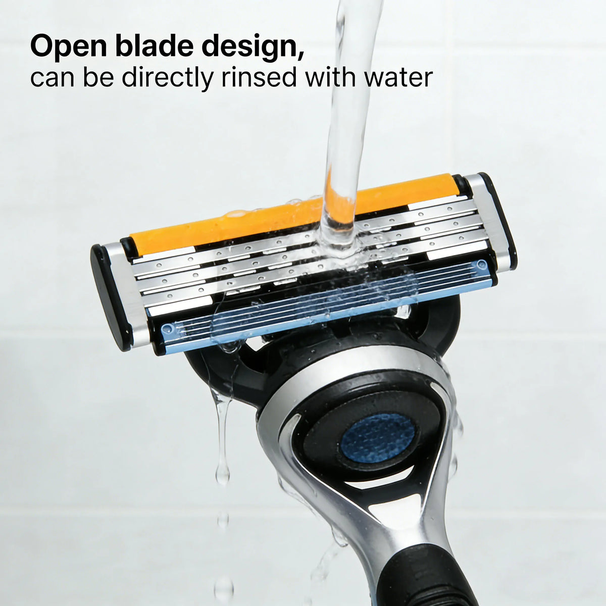 Gillette Vector 3 Men's Razor with Lubrastrip 3-layers floating Blades Smooth Shaving Manual Shaver for Man Face Beard Cutting Vue