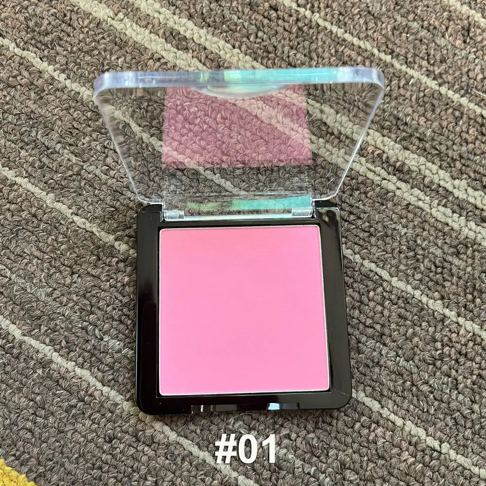10pcs Pink Blush Palette Private Label Cosmetics Face Makeup Matte Pressed Powder Blusher Wholesale Bulk For Business Vue 1