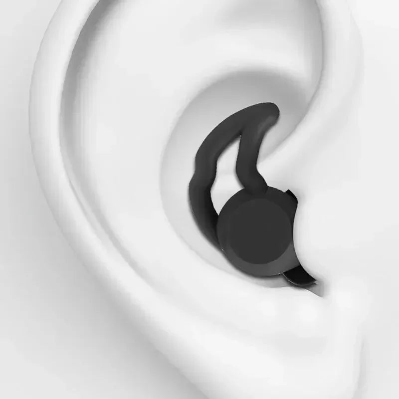 3 Layer Ear Plugs for Sleeping Noise Cancelling, Soft Silicone Reusable Ear Plugs for Sleeping,Swimming, Studying, Concerts Vue