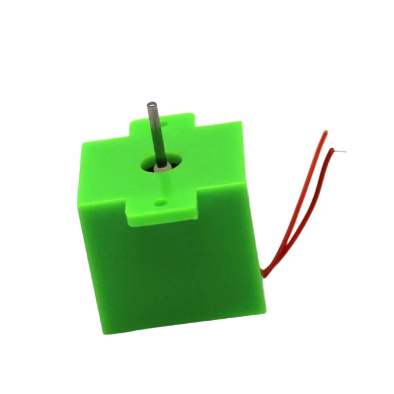 3V Mini Wind DC Generator Motor 1.5mm Shaft DIY Science Experiment Motor Lights LED Handmade Wind Power Model Parts Vue