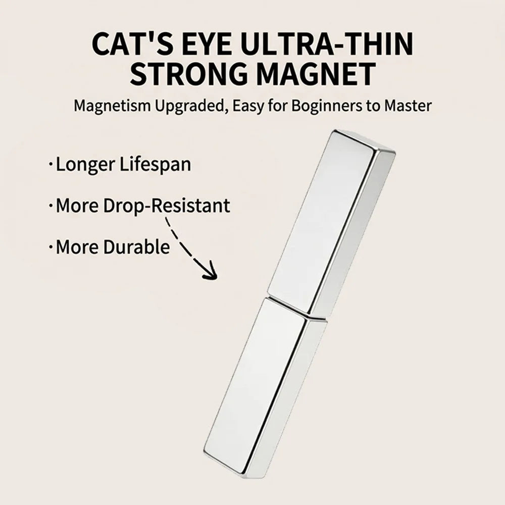 Ribbon Magnet Cat Eye Magnet Long Strip Strong Magnetic Stone French High Focus Nail Tool Vue