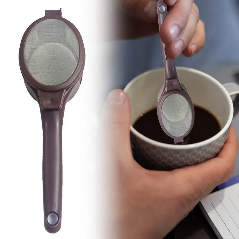 Reusable Mesh Coffee Filter Spoon & Tea Infuser Strainer Tea & Coffee Infuser Vue