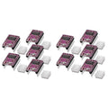 ABKW-10Pcs Stepper Motor Driver Board Stepstick DRV8825 Stepping Driver Controller Step Engine Module Radiator Heat Sink Vue CN