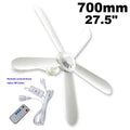 5-Blade 27.5" Ceiling Fan 70cm 20W Ultra-Quiet Hanging Fan Ceiling Hanging Fan Vue green UK China Mainland