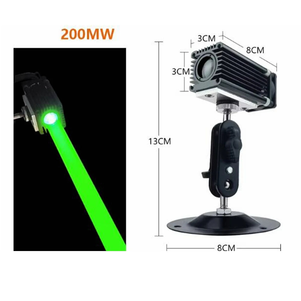 Red Green Blue coarse light 200mw/1W LED Light Vue