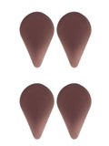 1/3/4pcs Brown Makeup Sponge Set, Super Soft Wet & Dry Dual-Use Foundation Puff, Travel Essentials Cheap Bulk Beauty Tools Vue 4pcs