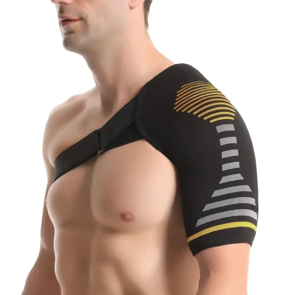 Knitted Compression Shoulder Brace Adjustable Breathable Shoulder Support Strap Protection Durable Shoulder Orthopedic Brace Vue