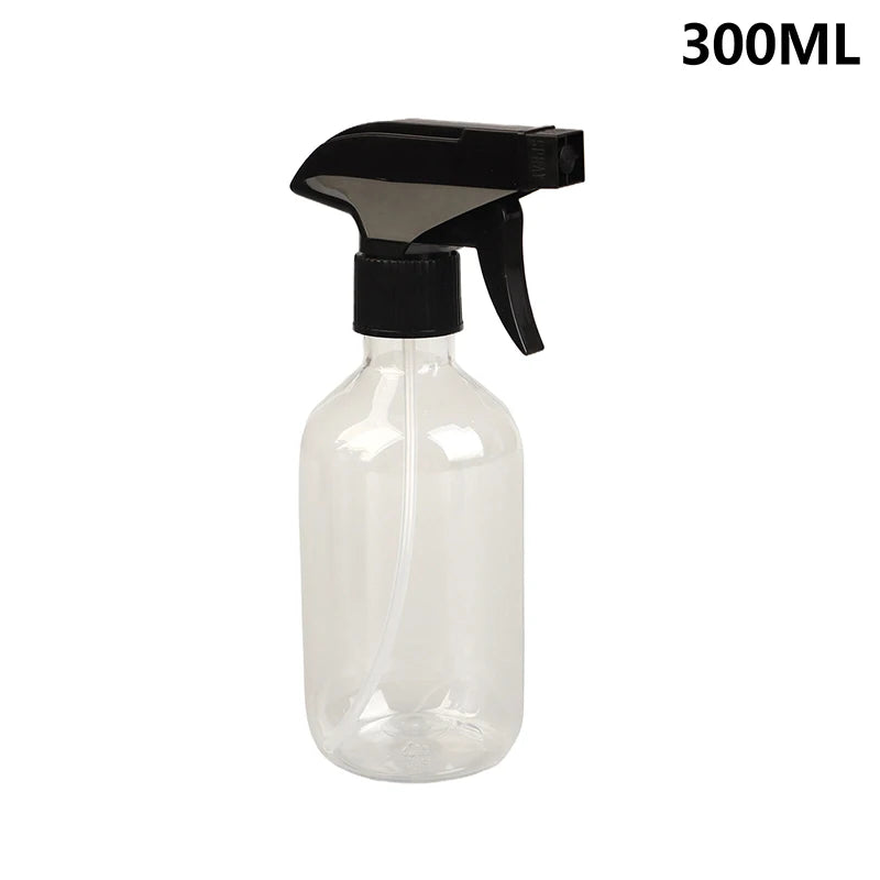 300/400/500ml Refillable Spray Bottle Multipurpose Plant Watering Sprayer Garden Flower Herb Mist Bottle for Cleaning Hair Care Vue 300ml Transparent