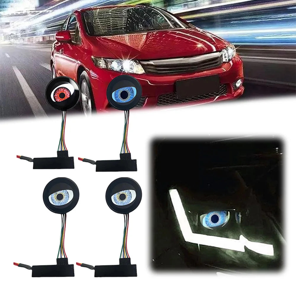 LED Devil Eyes Eagle Eye Car Headlight Lens Mod – APWIKOGER Car LED Headlight Mod Vue a China Mainland 100V-240V EU Plug