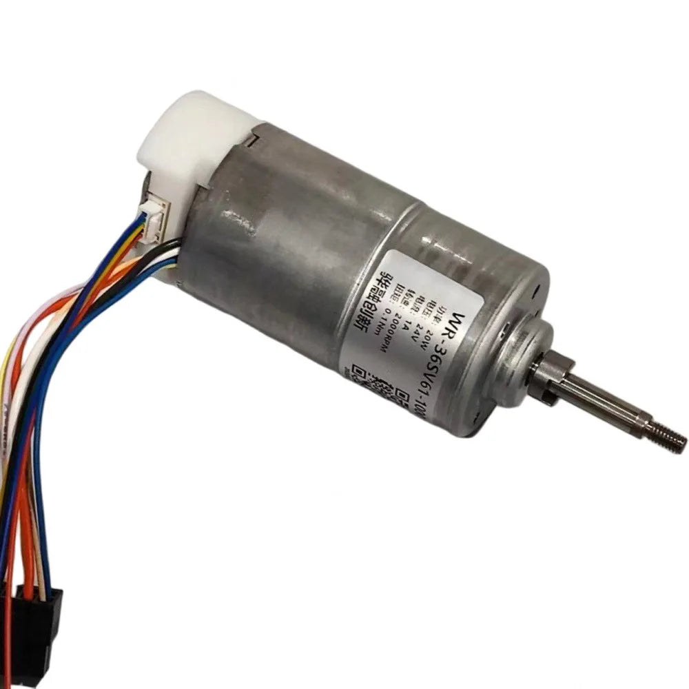 1PCS BLDC DC Brushless Servo Motor 10W 24-48V 2000-4000rpm 3-Phase with Hall Sensor & 1000CPR ABZ Encoder Vue Other