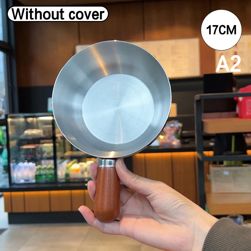 Stainless Steel Noodle Pot One Person High-end Look Wood Finish Vue A2
