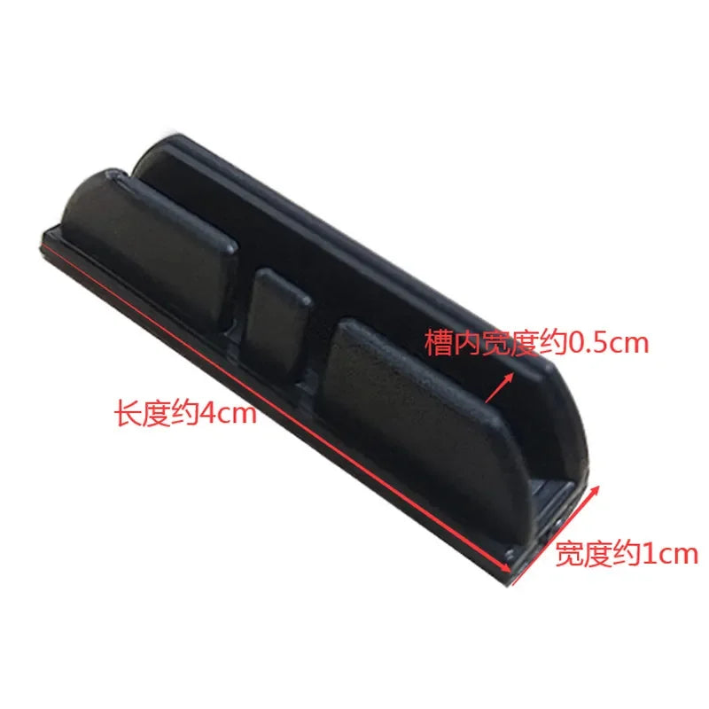 Fastener Set Front Car Visor Side Sunshade Window Special Buckle Plastic Card Slot Clip Adhesive Curtain Atuo Parts Accessories Vue