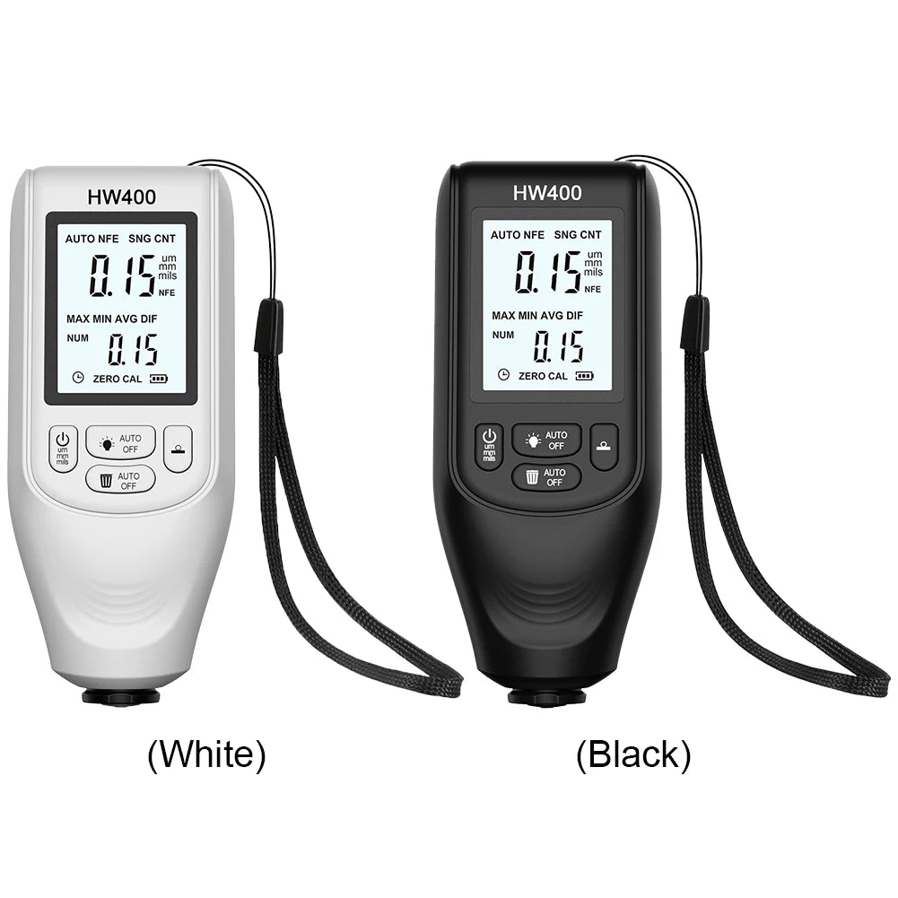 ALLOYSEED Digital Coating Thickness Gauge FE/NFE 0–2000μm Coating Thickness Gauge Vue